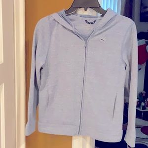 Vineyard vines woman’s beautiful blue hoodie sweatshirt medium